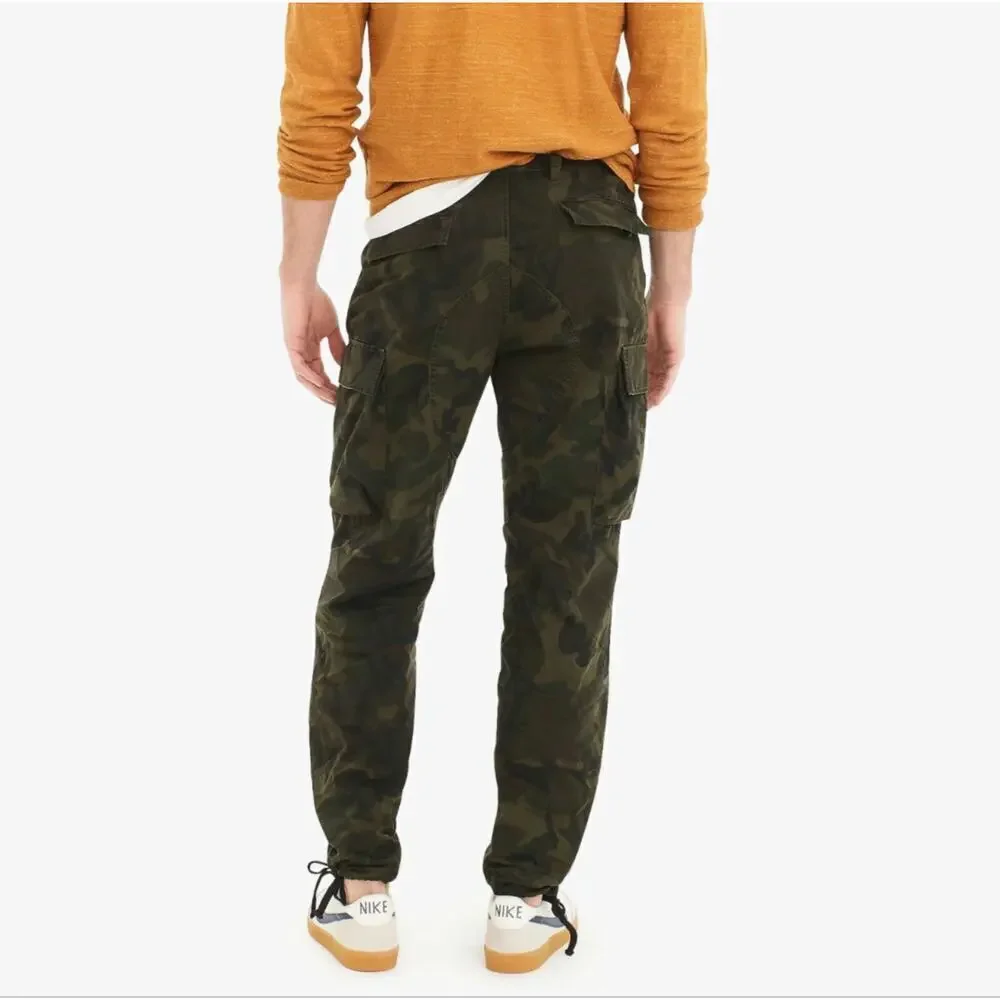 Wallace & Barnes Ripstop Brigade Cargo Pant in Woodland Camo Size 31W 32L